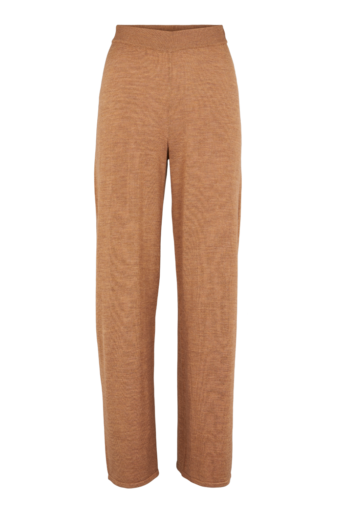 Basic Apparel Vera Wide Pants Bukser 188 Apple Cinnamon